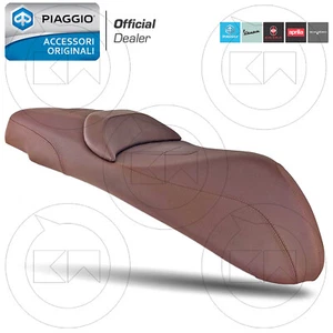 67323200C2 SELLA MARRONE ORIGINALE PIAGGIO BEVERLY 300 ie RST 4T 4V 2010-2016 - Imagen 1 de 4