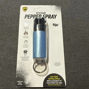 Guard Dog PEPPER SPRAY KEY Chain Max Strength + U.V. Dye Self Defense 15 Ft Mace - Picture 1 of 13