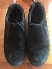MERRELL Boys Youth 5 Shoes Slip On Sneaker Black suede Jungle Mocs COMFY Boots