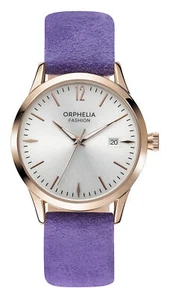 Orphelia Fashion Fioletowy damski analogowy zegarek zamszowy OF711820 - Zdjęcie 1 z 7