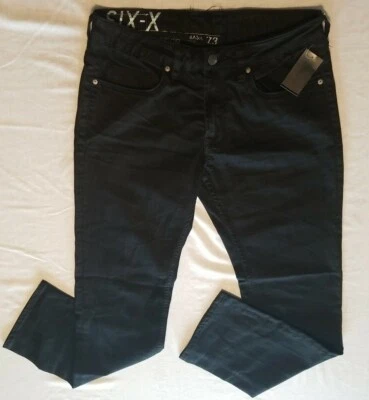 Buffalo David Bitton Six-X Basic Men's Designer Black Jeans 31X32 NWD  - Image 1 of 4