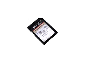 PNY Professional 8GB Class 10 20MB/s SDHC Card - Picture 1 of 3