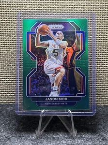 2021-22 Panini Prizm - Jason Kidd - Green Ice Fanatics Parallel -New Jersey Nets - Bild 1 von 2