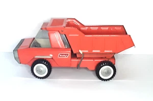 Vintage 1960’s Orange Buddy L Pressed Steel Dump Truck Size 14'' Inches - Picture 1 of 9