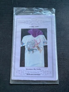Cats Iron On Transfer Patterns -Vintage - 1993 - Designs by Sally - Picture 1 of 4