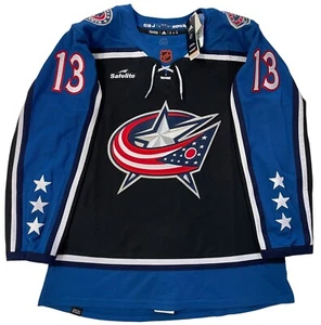 JOHNNY GAUDREAU AUTÉNTICO ADIDAS CHAQUETAS AZULES REVERSO RETRO 2.0 JERSEY TALLA 52 - Imagen 1 de 6