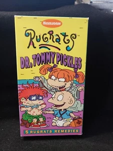 Rugrats VHS Tape Dr. Tommy Pickles Nickelodeon Cartoon - Imagen 1 de 3