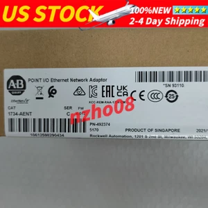1734-AENT SER C POINT I/O Ethernet Network Adaptor New Sealed Allen-Bradley - Picture 1 of 8