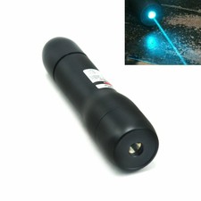 Waterproof 488nm 1mW Focusable Cyan-Blue Dot 18350 Laser Pointer Flashlight Box