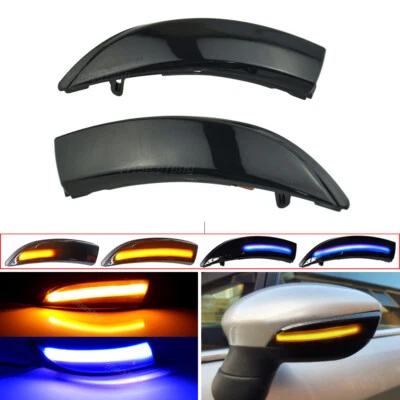 Luz de señal de giro secuencial con espejo retrovisor LED dinámico para Ford Fiesta B-Max 2008-2017 Foto 1 de 2