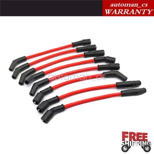New 10mm Spark Plug Wires Set for Chevrolet SS 6.2L V8 2014 2015 2016 2017 - Picture 1 of 7