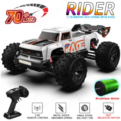 1:16 70 KM/H 4WD RC Auto Fernbedienung Auto High Speed ​​Drift Monster Truck - Bild 1 von 4