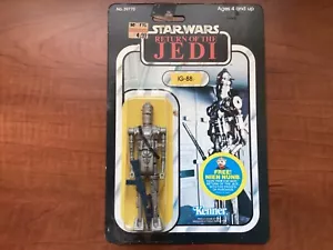 Vintage Kenner Star Wars IG-88 ROTJ 48 Back Card Sealed w/ Clear Bubble - Bild 1 von 6