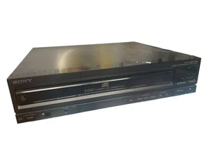 SONY CDP-C500 5 Disc CD Carousel Changer One owner works - Picture 1 of 2