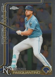 2025 Topps Chrome #165 Vinnie Pasquantino Kansas City Royals - Picture 1 of 2