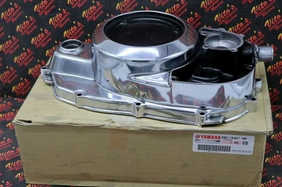 NEW POLISHED Yamaha Banshee clutch side engine cover OEM FACTORY fits 1987-2006 - Image 1 of 4