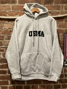 Vintage 80s USMA Reverse Weave Hoodie Parka XXL Military Marines Made In USA - Picture 1 of 7