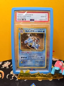 Pokémon 1999 CD japonés promo #9 Blastoise-Holo PSA 10 - Imagen 1 de 3