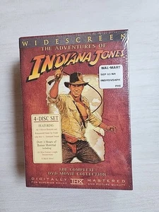 The Adventures of Indiana Jones Complete DVD Collection 4 Discs NEW SEALED - Picture 1 of 4