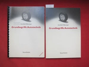 Grundbegriffe Autotechnik. Schüler- und Lehrerausgabe. Lehrmittel für die Anlehr - Picture 1 of 1