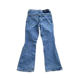 Girls Vintage L.E.I. Y2K Flare Jeans Size 7 - Picture 1 of 8