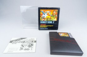 Nintendo NES *Donkey Kong 3* OVP CIB PAL B DT-EEC/FRG Bienengr&auml;ber +