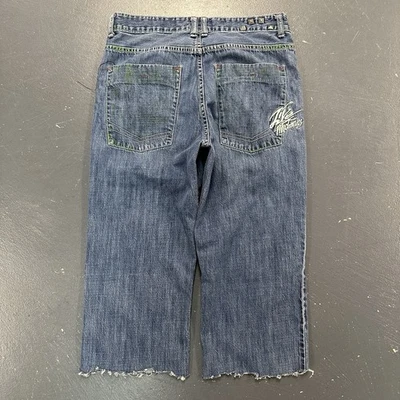 Vintage Y2K Live Mechanic baggy fit cut jeans size tagged 34 Measured 30x20 - Image 1 of 4