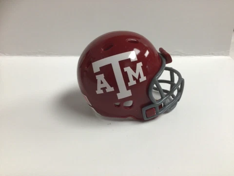 TEXAS A & M AGGIES CUSTOM POCKET PRO HELMET THROWBACK NCAA FOOTBALL Cover
