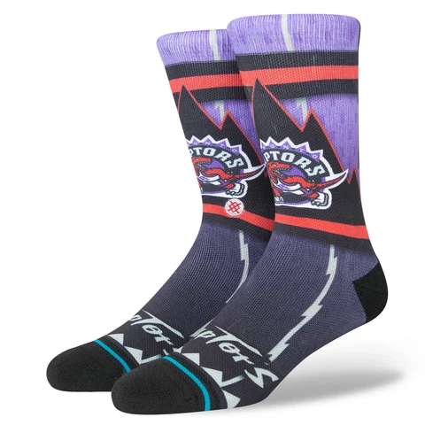 Toronto Raptors Stance NBA HWC Fader Hardwood Classics Crew Socks Large Men 9-13 Cover