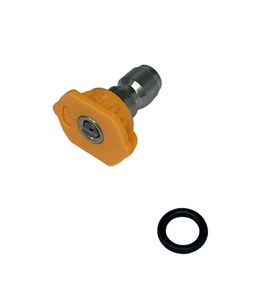Pressure Washer Quick Connect Tip Nozzle Size 2 5GPM Yellow 15 Degree Spray - Picture 1 of 1
