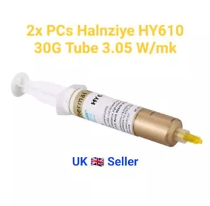 2x Halnziye HY610 Gold 30g Tube Wärmeleitpaste für CPU GPU Wärmeübertragungen - Bild 1 von 13