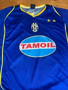 JUVENTUS 2005-2006 Nike TAMOIL Blu Del Piero #10 Multi Sport Taglia Large - Foto 1 di 4