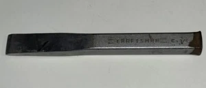 Craftsman 3/4" Cold Steel Flat Edge Tip Chisel 7" Square Shaft/head VTG USA - Picture 1 of 11