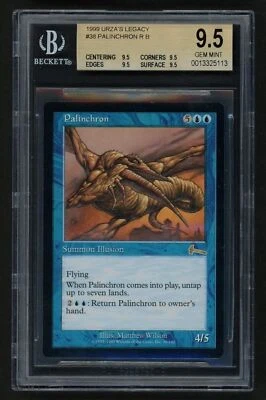 BGS 9.5 Palinchron Quad (95,95,95,95) MTG Urza's Legacy Graded Reserve List - Image 1 of 2
