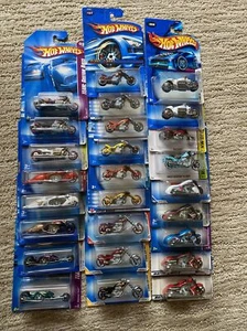 JUEGO DE 26 MOTOCICLETAS HOT WHEELS Nuevo Harley Scorchin Scooter Blast Lane Hog Airy 8 - Imagen 1 de 12