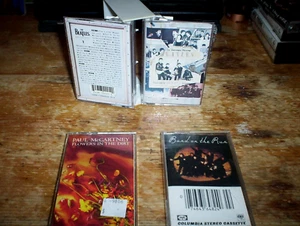 THE BEATLES / PAUL McCARTNEY ( 4 ) CASSETTE lot: ANTHOLOGY / DIRT / ON THE RUN - Picture 1 of 1