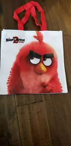 2019 ROVIO THE ANGRY BIRDS 2 MOVIE PROMOTIONAL PROMO TWO SIDED REUSABLE BAG - Picture 1 of 2