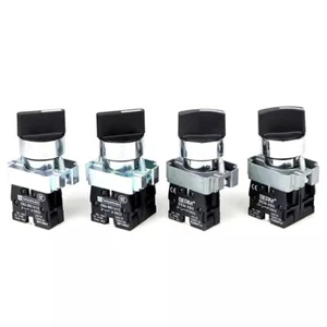 22mm XB2 Button Switch Self Reset/Lock 2/3 Position 1NO/2NO Rotary Switch - Picture 1 of 16