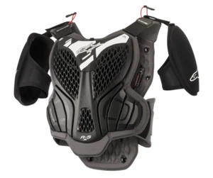 ALPINESTARS A-5S BODY ARMOR ROOST GUARD CHEST BACK PROTECTOR BLACK "YOUTH" LG/XL - Picture 1 of 3