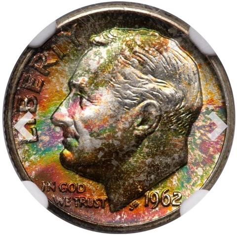 1962 D 10C Roosevelt Dime MS68 Star FT NGC WHOLESALE Cover