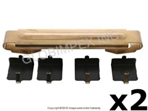 BMW (2017-2020) Brake Pad Hardware Kit FRONT (2) GENUINE + 1 YEAR WARRANTY - Bild 1 von 1