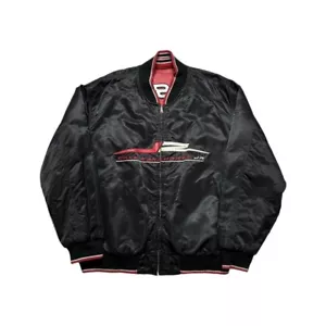 Vintage Dale Earnhardt Reversible Leather Jacket - Picture 1 of 5