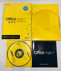 Microsoft Office Mac 2011 Home & Sudent Edition Software CD. With Key!