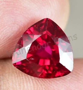 Natürlicher roter Painit 7,05 ct Billion atemberaubender AGL-zertifizierter loser Edelstein - Bild 1 von 8