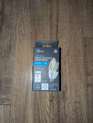 GE Cync Smart LED Light Bulb, Soft White Decorative Candle Light - Image 1 of 4