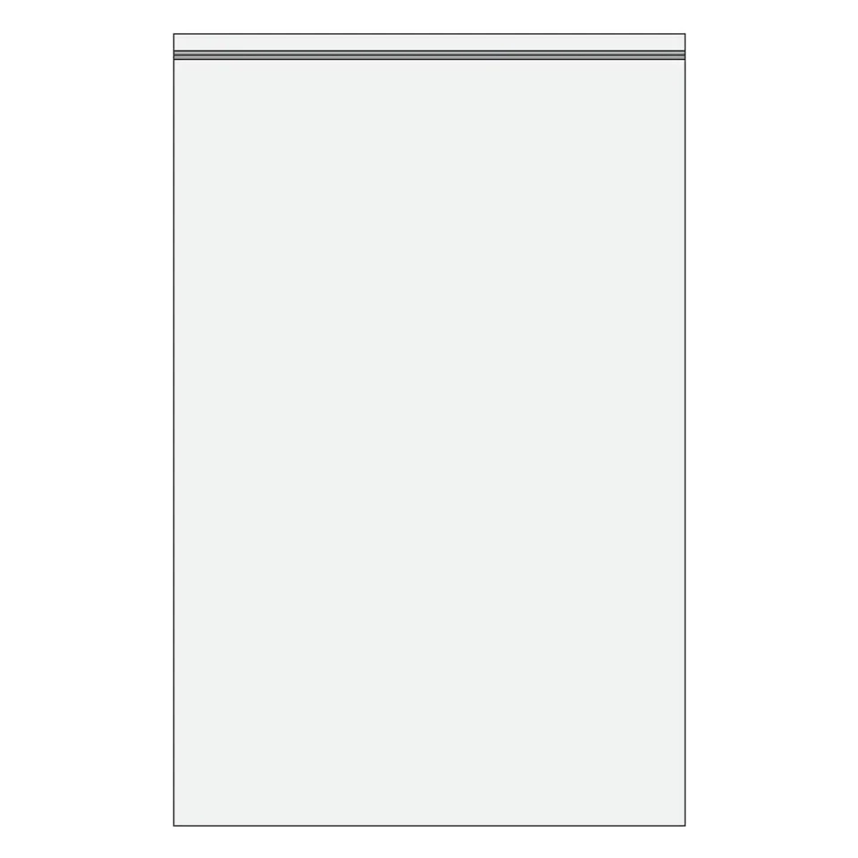 100 ~ 1,000 PCS 8" x 10" 2 Mil Resealable Clear Poly Plastic Bags - Image 1 of 1