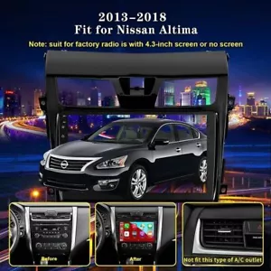 10.1" For Nissan Altima 2013-2018 Apple Carplay GPS Android Car Stereo Radio FM - Picture 1 of 11