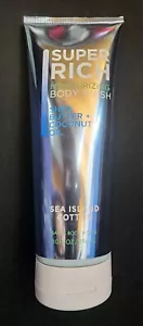 RARO Bath & Body Works super ricco Sea Island cotone idratante lavaggio corpo 10 oz - Foto 1 di 2