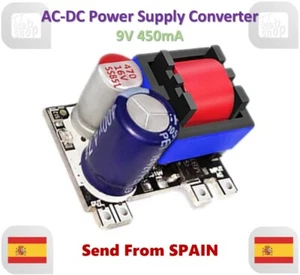 Módulo de fuente de alimentación reductora de conmutación de ondulación baja AC-DC 9V 450mA 220V AC - Imagen 1 de 5