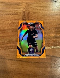 Jacen Russell-Rowe 2024 Panini Prizm Copa America Orange Prizm /25 NRMT+ Rookie - Picture 1 of 2